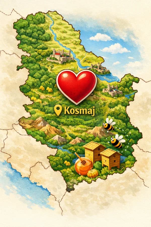 Srbija – Kosmaj i naše paše